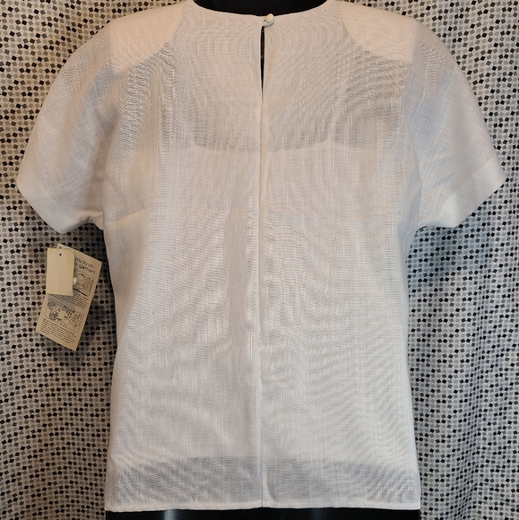 NWT Vtg 80's Worthington Colorblock Blouse Size 12 (large) - Picture 3 of 8